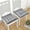 Gray, variant on Square Seat Cushion Chair Pads for Kitchen Dining Chairs, Student Solid Color Thicken Removable Non-Slip Dining Room Indoor Outdoor Chair Cushions, Seat Pad Chair Pad with Ties for Soft Chair Cushion