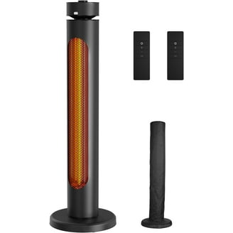 Dyson AM09 Hot + Cool Fan Heater, Warms Rooms Quickly, Iron/Copper