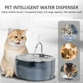 thumbnail image 2 of Large Capacity Automatic Pet Water Bowl Water Dispenser SelfCirculating System Stainless Steel Spouts For Hydrations, 2 of 10