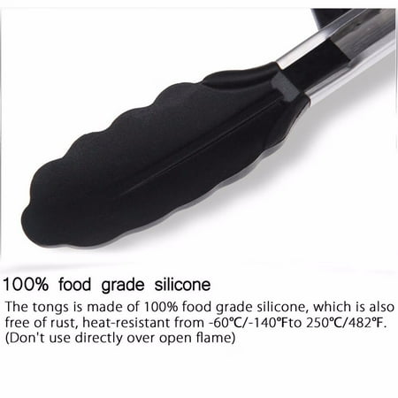 

GNEIKDEING 9 Inch Extra Long Tong Kitchen Tongs Heat Resistant Cooking Tongs，Gift on Clearance