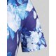 thumbnail image 4 of Camiseta con Estampado Floral de Talla Extra Rosegal  Camisetas tallas grandes, 4 of 5