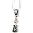 thumbnail image 1 of Bass Cello Musical Instrument Charm Snake Chain Necklace, 1 of 4