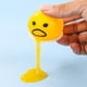 thumbnail image 5 of Paquete de 5 yemas de huevo perezosas de succión redondas amarillas, yema de huevo para vómito, juguetes para aliviar el estrés, bola antiestrés, bola de limo, alivio de la ansiedad, 5 of 5
