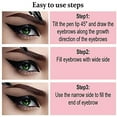 thumbnail image 5 of maxiaoxia 2024 New Magic Eyebrow Pencil, Eye Brow Pencils for Women, 3D Waterproof Microblading Eyebrow Pencil Contouring Pen, Natural Makeup Effect, 5 of 6