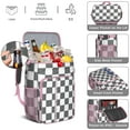 thumbnail image 4 of Retro Plaid Insulated Backpack Cooler - 20L High-Capacity Leakproof Lunch Bag for Outdoor, Travel & Work, 4 of 5