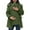 Green, variant on Maternity 3-In-1 Winter Coat Thick Quilted Insulated Hooded Puffer Down Parka With Removable Lined Jacket and Pockets Warm Windproof Waterproof Outerwear for Pregnant Women