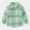 Green, variant on HOMADLES Long Sleeve Shirts for Boys Button Down Plaid Shirt Lapel Campus style, Uniform Shirt Blue 3 T