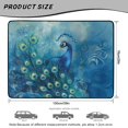 thumbnail image 7 of Qpednta Non-Slip Paisley Peacock Cargo Mat 29"x39" Trunk Liner All Weather, Polyester Material Water Resistant Dustproof Trunk Floor Mat Rear Trunk Mat Fits Car Truck SUV for Daily & Outdoor Use, 7 of 7