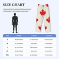 thumbnail image 4 of Lsque Happy Canada Day Print Men's Pajama Pants, Lounge Pant - Comfortable Home Wear,Elastic Waistband, Stylish Design-X-Large, 4 of 9
