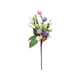 thumbnail image 2 of Rama decorativa de Pascua con bolas parpadeantes de colores y hojas verdes | Ramo floral artificial de 35 cm para arreglos florales | Decoración para el hogar y tiendas, 2 of 6