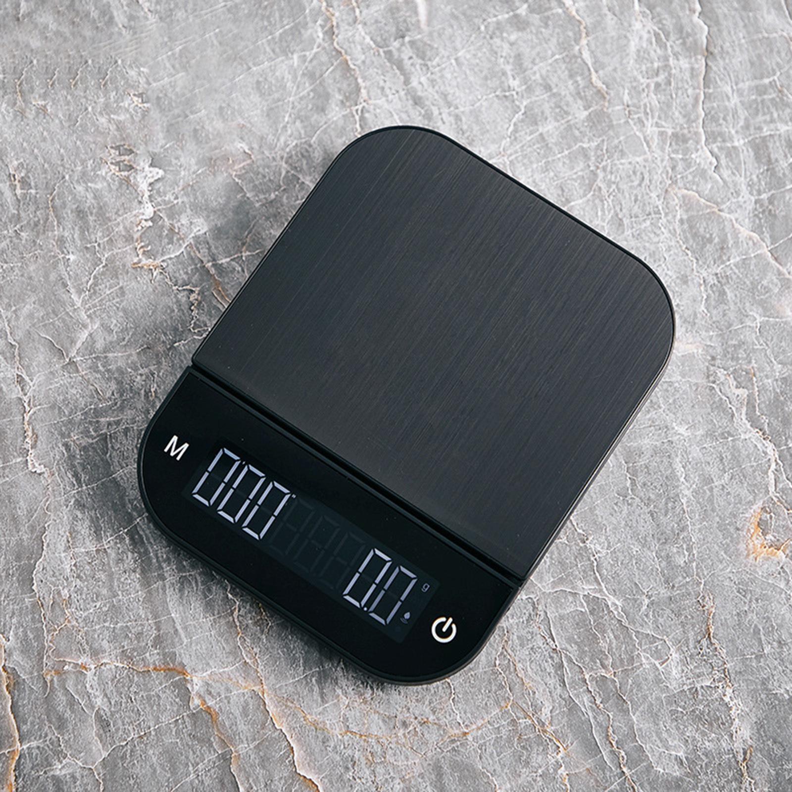 Fiocias Digital Scale Electronic, Electronic Coffee Scale, Electronic Precision Portable