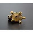 thumbnail image 7 of Brass Bronze Turtle Back Monkey Small Statue Chinese Pastoral Style Pure Copper, 7 of 7