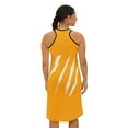 thumbnail image 4 of Effete Feline Claw Marks Scratch Women Racerback Dress (AOP), 4 of 6