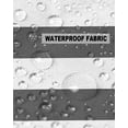thumbnail image 5 of Pack of 2 Outdoor Pillow Covers, Deep Gray and White Stripe Waterproof Square Throw Pillowcase Cushion Decorative Pillow Covers for Couch Patio Tent, 24x24 in, 5 of 6