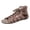 Khaki, variant on Sandals for Women Casual Summer Open Toe Lace Up Gladiator Sandals Suede Cutout Cage Flats Ankle Wrap Back Zipper Roman Shoes