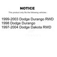 thumbnail image 2 of TOR Front Suspension Stabilizer Bar Link Pair for Car Dodge Dakota Durango - Left Right Side (Driver Passenger) KTR-100676, 2 of 2