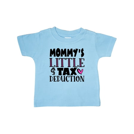 

Inktastic Mommy s Little Tax Deduction Pink Hearts Gift Baby Boy or Baby Girl T-Shirt