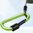 thumbnail image 4 of Mosiee Heavy Duty Fishing Missed Rope Antilost Spiral Spring Lure Pliers Wire Rope, 4 of 9