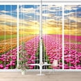 thumbnail image 3 of Idea4wall 4pcs Vies from French Window Peel and Stick Wallpaper Removable Wall Murals Large Wall Stickers for Home Decoration, 66"x24", 3 of 5