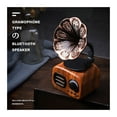 thumbnail image 3 of Bluetooth Speaker Retro Wood Portable Box Wireless Mini speaker Outdoor for Sound System TF FM Radio Music MP3 Subwoofer, 3 of 7