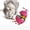 Pink, variant on HYEASTR Cat Toy Funny Tumbler Interactive Ball, Treat Dispenser Automatic No-Electronic Move, More Exercise for Indoor Cats Kittens, Cat Self-Play IQ Traning Treat Toy Ball