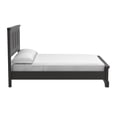 thumbnail image 6 of OSP Home Furnishings 4-Piece Farmhouse Solid Wood Queen Bedroom Set, Black, 6 of 22