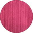 thumbnail image 1 of Ahgly Company Indoor Round Abstract Purple Contemporary Area Rugs, 6' Round, 1 of 4