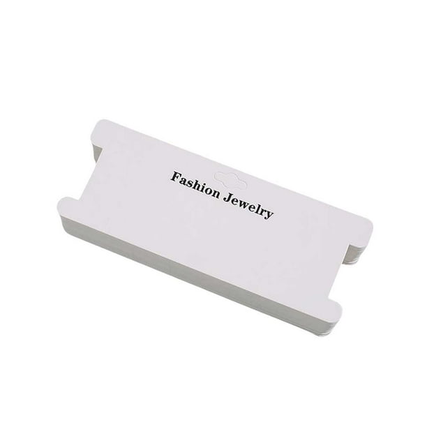 Sonducket 100 unids/lote de tarjetas de embalaje, tarjetas de exhibición de joyería DIY, horquilla para el pelo, tocado, soporte de Ropa, zapatos y accesorios Miscelánea Tipo 1