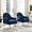 Navy, variant on Modway Revive Armchair Performance Velvet Set of 2 in Gray