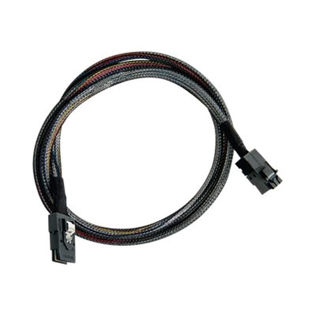 Microchip Adaptec - SAS internal cable - SAS 6Gbit/s - 4-Lane - 4 x Mini SAS HD (SFF-8643) (M) to 36 pin 4i Mini MultiLane (M) - 3.3 ft