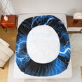 thumbnail image 5 of jejeloiu Gamepad Gaming Gamer Full Size Sheets,Modern Video Game Bed Sheets,Blue Black Sheet Sets For Boys,Breathable Home Decor,4-Piece, 5 of 7