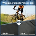 thumbnail image 3 of Bolsa de Marco de Bicicleta Bolsa de Pannier Impermeable Bolsa para Portabicicletas Bolsa delantera de bicicleta Nylon Negro, 3 of 6