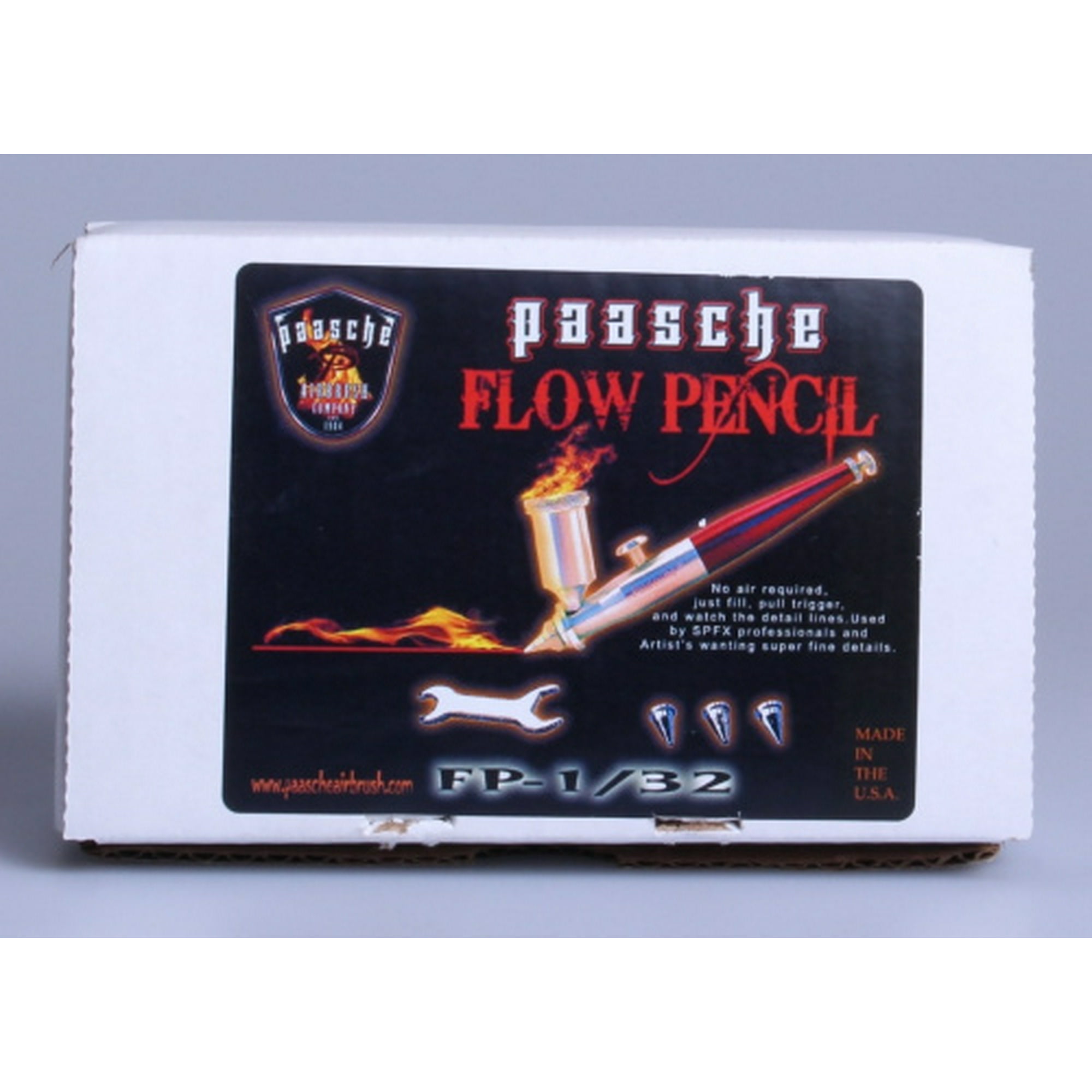 Paasche Airbrush Flow Pencil with Pressure Cup(Includes all Nibs Sizes)
