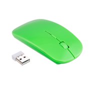 Mistaha 2.4G Wireless Mouse Portable Ultra-thin Mute Mouse 4 Keys Wireless Optical Mouse 1600DPI for