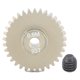 thumbnail image 1 of 0.6M Pinion Gear Set Aluminium Alloy 3.175mm Hole Pinion Shaft Motor Gears for SCX10 TRX4 1/8 1/10 Crawler 33T, 1 of 5