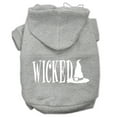 thumbnail image 5 of Halloween Pet Dog  Cat Hoodie Screen Printed, "Wicked", 5 of 11