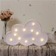 thumbnail image 3 of GUOCHENG luz de noche LED en forma de nube, funciona con pilas, lámpara de mesa decorativa para la habitación del bebé, niños, accesorios de fiesta (blanco) Afortunado Sencillez, 3 of 5