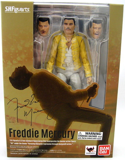 Queen Freddie Mercury Live At Wembley H Figuarts action figure Bandai Tamashii 