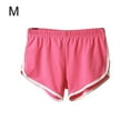 thumbnail image 1 of justharion Shorts de Sport pour Femmes, Bleu Marine, M, 1 of 6