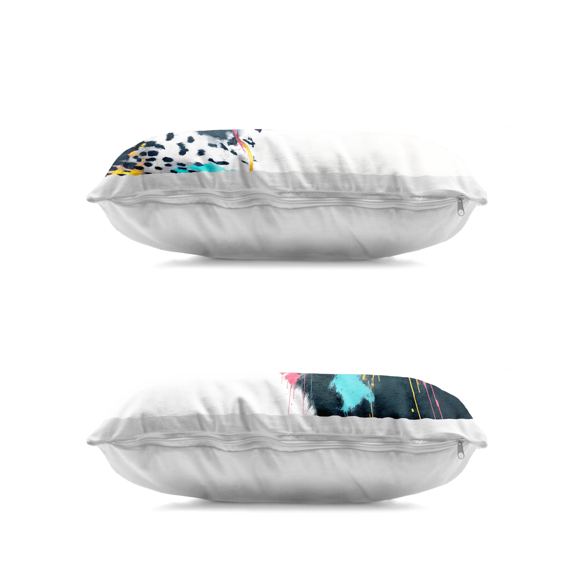 Stupell Industries Leopard and Lion On Air 2 Piece Decorative Printed Throw Pillow Set, design by Svetlana Aleynikova
