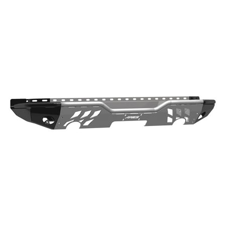 Aries Automotive 2071051 Modular Bumper Kit; Rear Fits 07-15 Wrangler (JK)