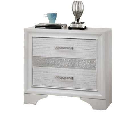 Coaster Company Miranda Nightstand, White