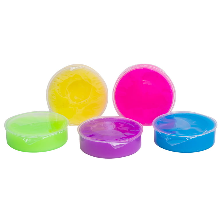 Jumbo Slime Maker Supplies Kit for Kids. Safe Non Toxic Toys Glow