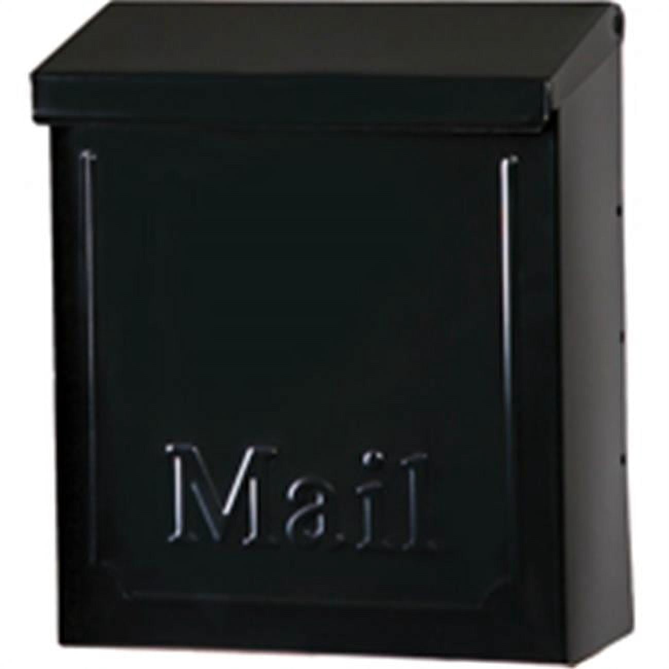 Solar Group THVKB001 Mailbox Wall Locking Black - Walmart.com