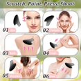 thumbnail image 5 of Stainless Steel Gua Sha Facial Tools Guasha for Face Metal Gua Sha Tighten Skin Massage Guasha Beauty Tool for Body Eyes Neck Massager with Travel Pouch Skin Care Gifts (Black), 5 of 13