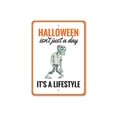 thumbnail image 2 of Halloween Lifestyle Novelty Decor, Metal Wall Sign - 10x14 Inches, 2 of 4