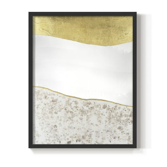 Whitestone I Framed Print in Black Solid Wood 8 x 10 Framed Print