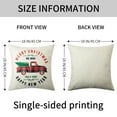 thumbnail image 6 of ZACOO Red Black Buffalo Plaid Throw Cushion Case Christmas Decoration 18x18 Set of 4, Tree Deer Rustic Truck Square Xmas Pillow Case Winter Holiday Pillow Covers, 6 of 8