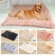 thumbnail image 2 of Soft Dog Cat Mat Fleece Dogs Bed Pad Long Plush Dog Cat Sleeping Mat Cushion Winter Pet Puppy Bed for Small Medium Large Dogs ShopWise Round, 2 of 13