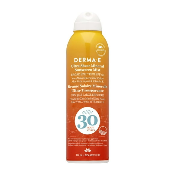 Ultra Sheer Mineral Body Sunscreen Mist SPF 30